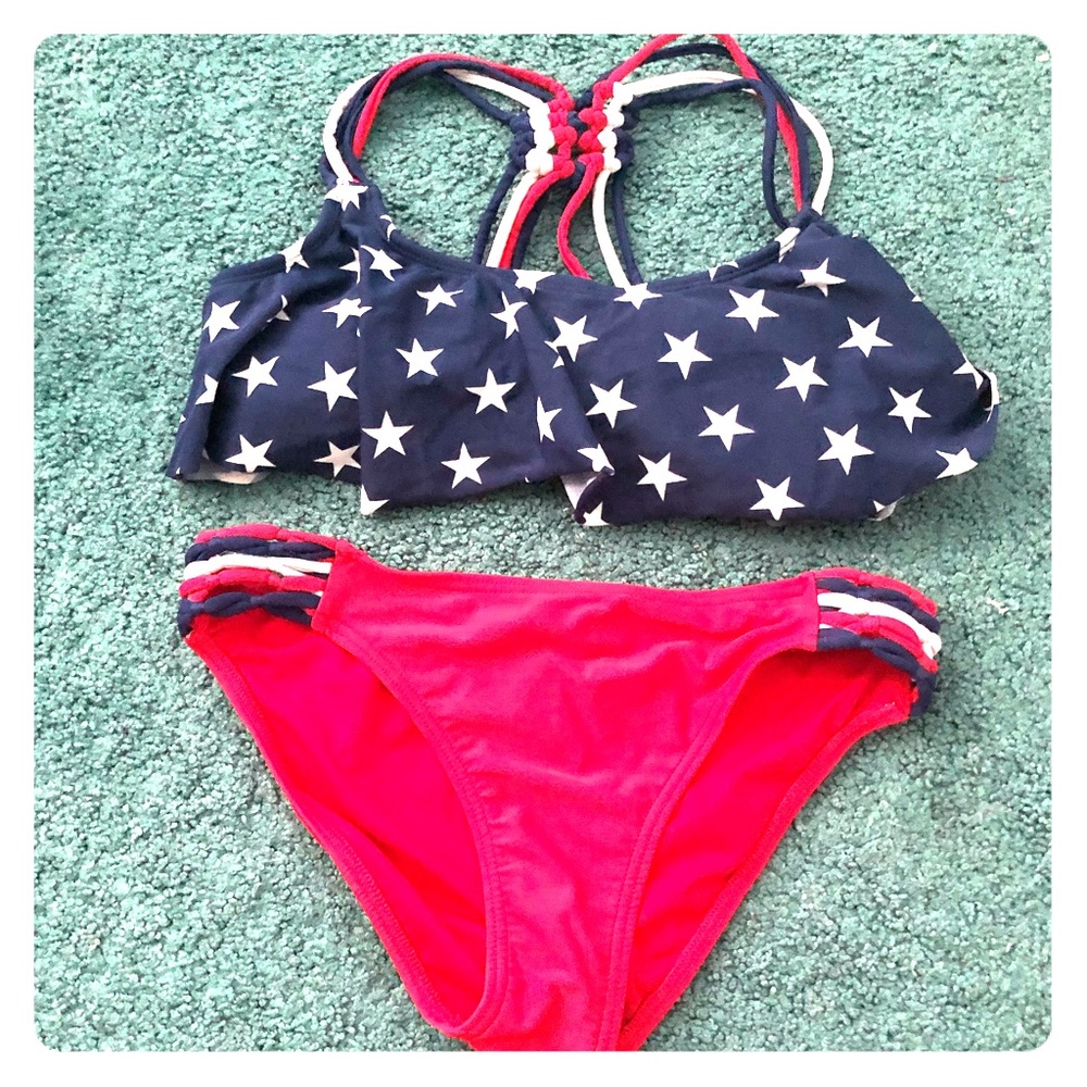 patriotic swim suit